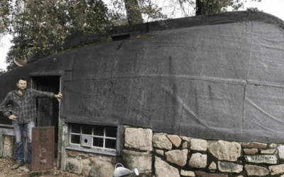 Ouest France : « Il a transformé un bateau en toit »